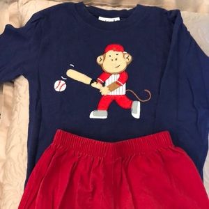 Boys matching set